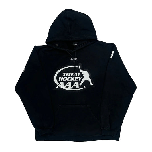 Total Hockey Aaa Reebok Hoodie - XL Black Cotton