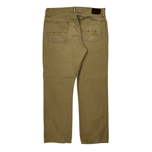 Vintage Polo By Ralph Lauren Jeans - 35W 31L Khaki Cotton