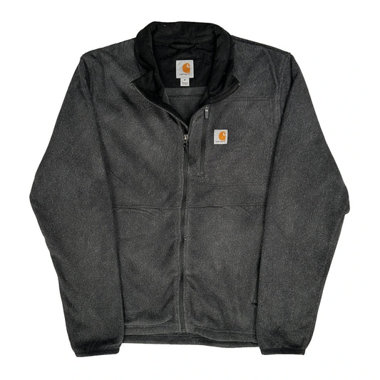 Carhartt Fleece Jacket - Medium Black Polyester