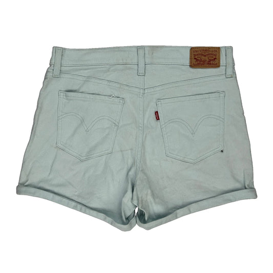 Levis Denim Shorts - 29W UK 8 Blue Cotton