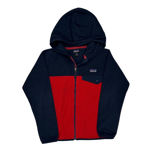 Age 5-6 Patagonia Hoodie - XS Navy Polyester