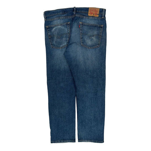 505 Levis Jeans - 36W 30L Blue Cotton