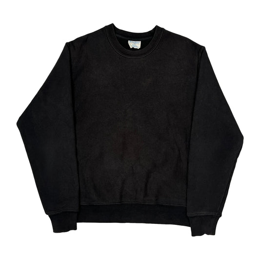 Champion Sweatshirt - Medium Black Cotton