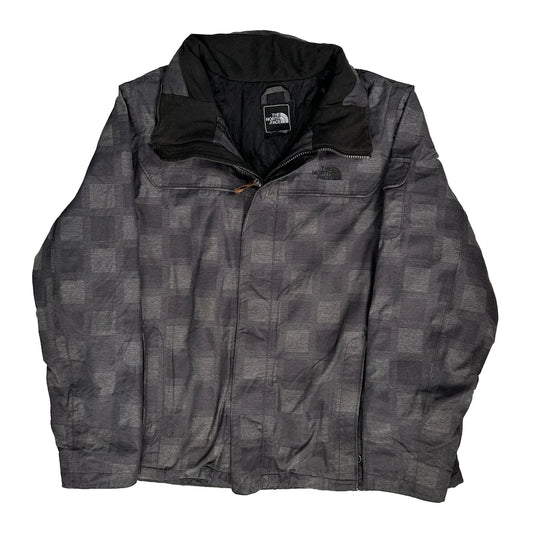 The North Face Checked Jacket - XL Grey Polyester