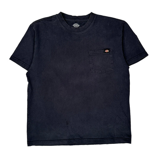 Dickies T-Shirt - Large Black Cotton