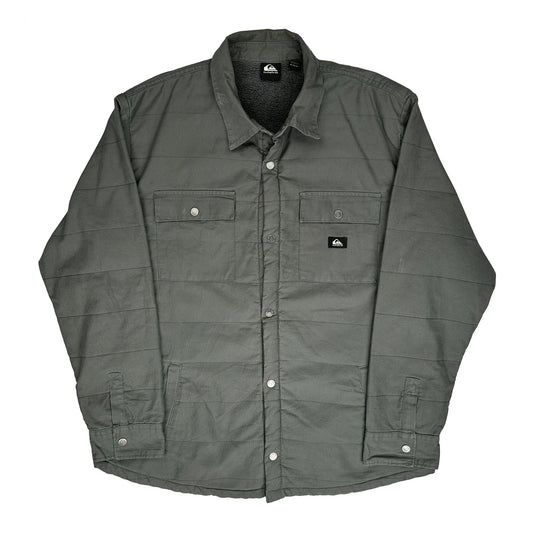 Quiksilver Jacket - XL Grey Polyester