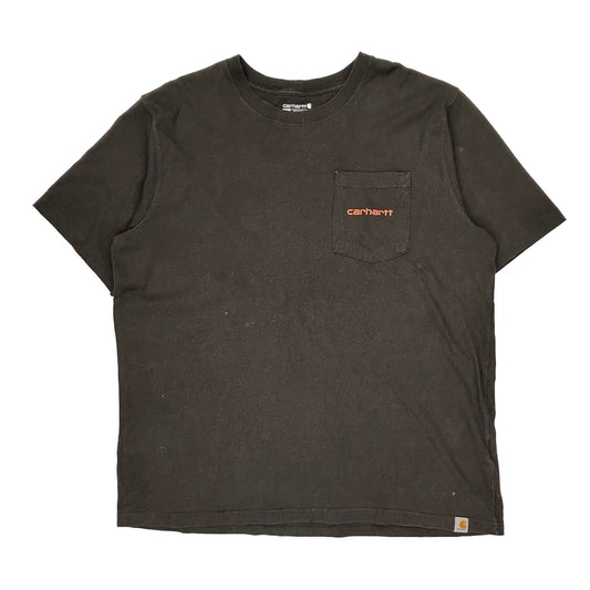 Carhartt Graphic T-Shirt - XL Black Cotton
