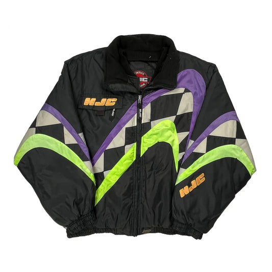 Snow Gear Hjc Graphic Ski Jacket - XL Green Polyester