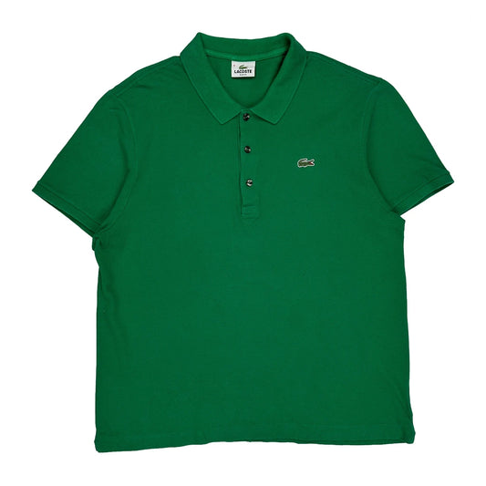 Lacoste Slim Fit Polo Shirt - 3XL Green Cotton