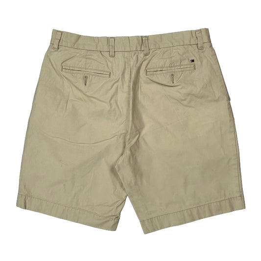 Tommy Hilfiger Chino Shorts - 34W 9L Beige Cotton