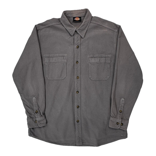 Dickies Shirt - Large Grey Cotton