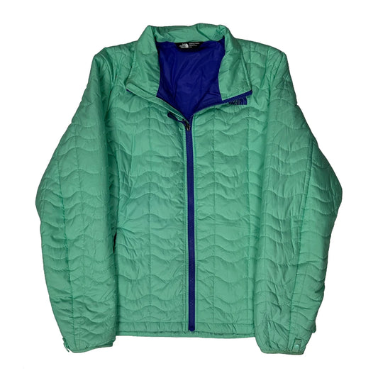 The North Face Puffer - Large Green Nylon