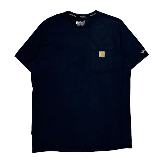 Carhartt Tall T-Shirt - Large Black Cotton