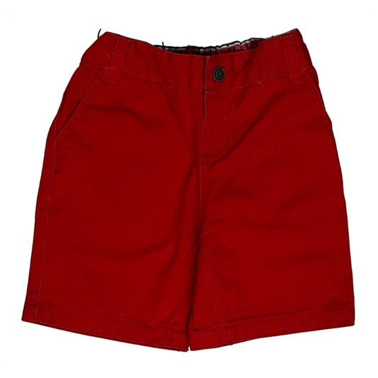 Age 18M Coogi Chino Shorts - 2XS Red Cotton Blend