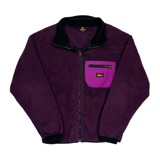 Rei Fleece - Small Purple Polyester