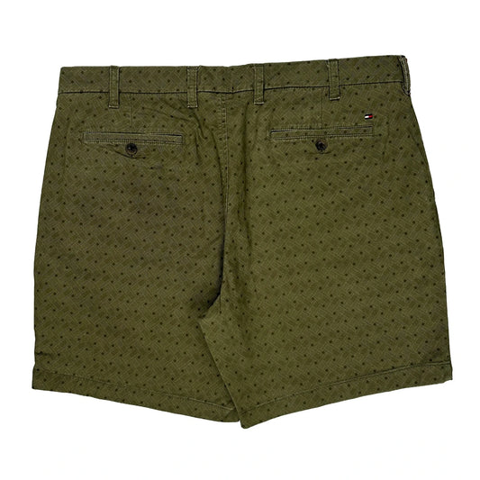 Tommy Hilfiger Chino Shorts - 38W 8L Green Cotton