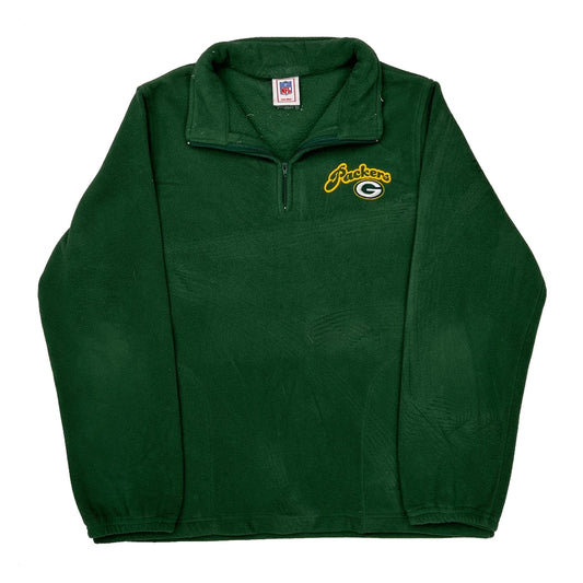 Packers Nfl Football Fleece - Medium Green Polyester