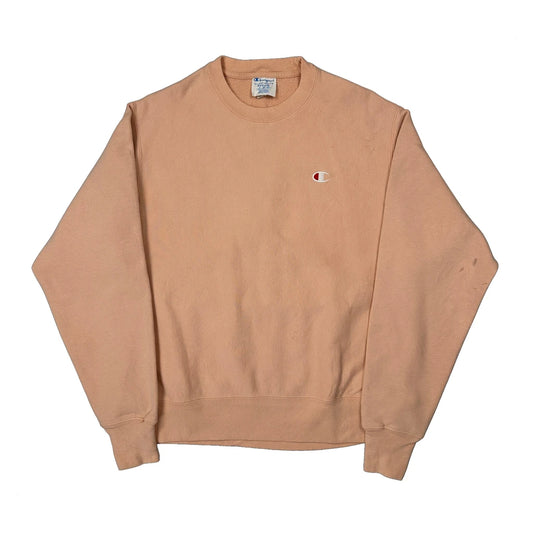 Reverse Weave Champion Sweatshirt - Medium Pink Cotton
