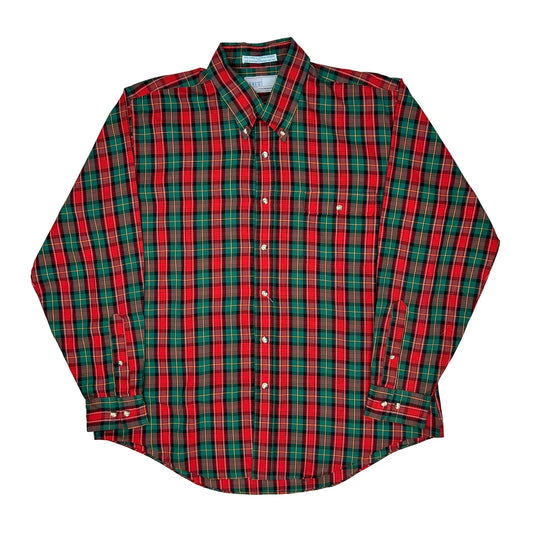 Colorgraphs Levis Checked Shirt - XL Green Polyester Blend
