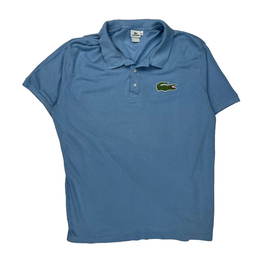 Lacoste Polo Shirt - Small Blue Cotton