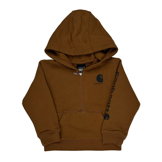 Age 3 Carhartt Hoodie - XS Brown Cotton