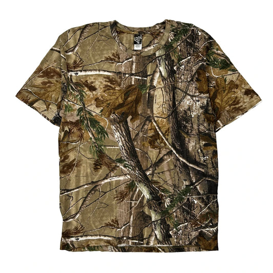 Code 5 T-Shirt - Large Camo Cotton