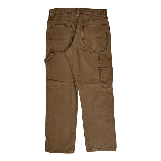 Unbranded Carpenter Trousers - 30W 30L Brown Cotton