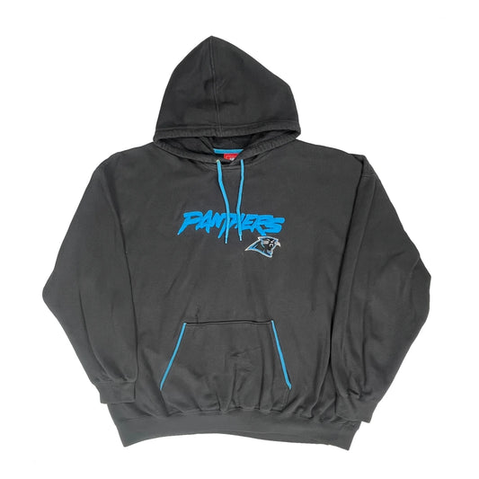 Panthers Nfl Hoodie - 2XL Black Cotton