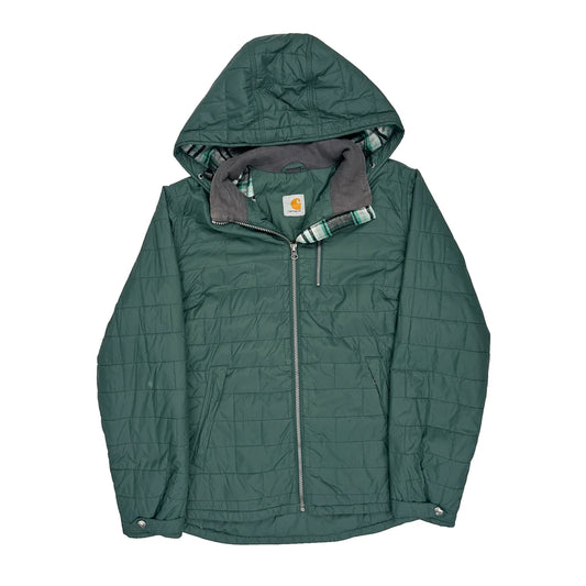 Carhartt Jacket - Large Green Polyester
