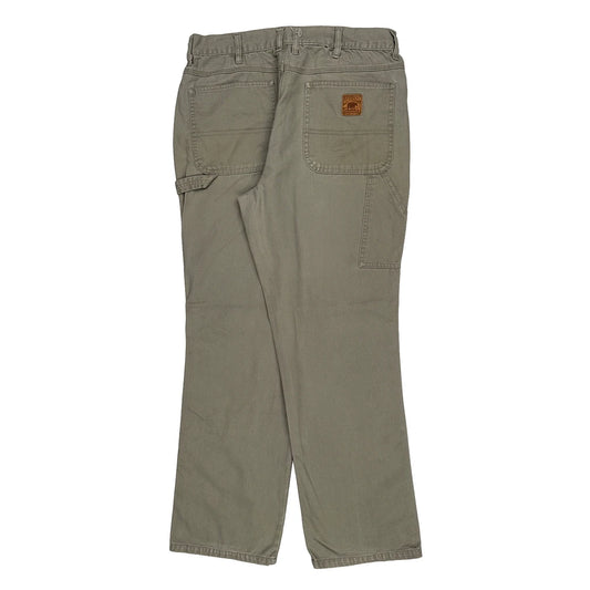 Unbranded Carpenter Trousers - 32W 32L Grey Cotton