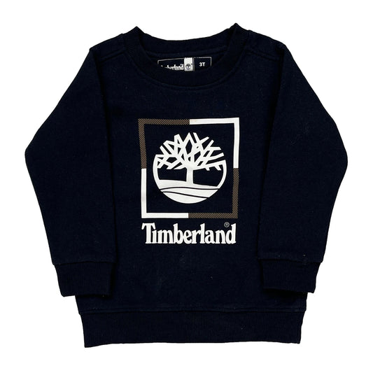 Age 3 Timberland Sweatshirt - XS Navy Cotton
