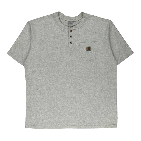 Carhartt T-Shirt - XL Grey Cotton