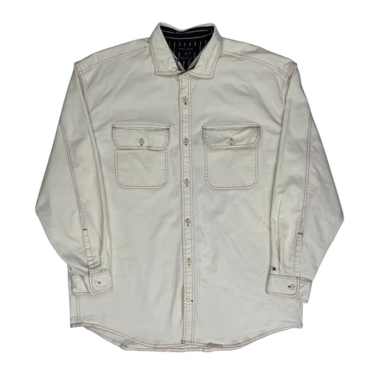 Tommy Hilfiger Shirt - XL White Cotton