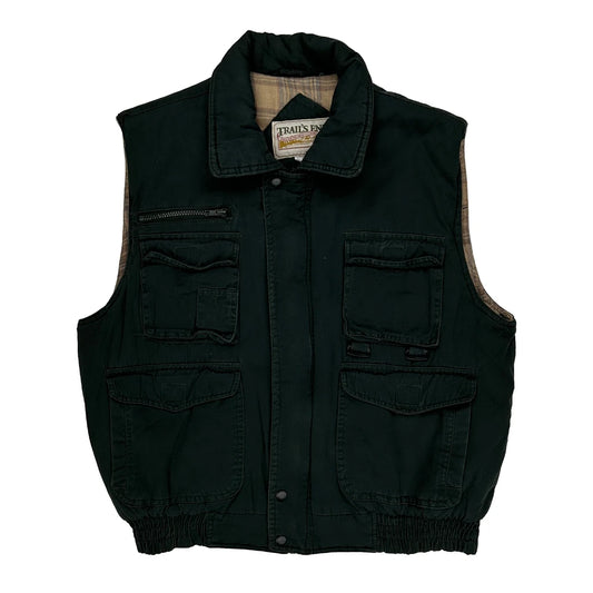 Trails End Hunting Tactical Gilet - Large Green Cotton
