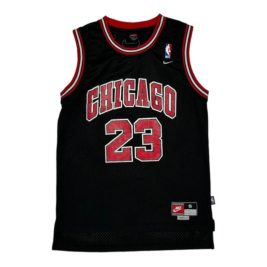 Chicago Bulls Nike Nba Jersey - Small Black Polyester