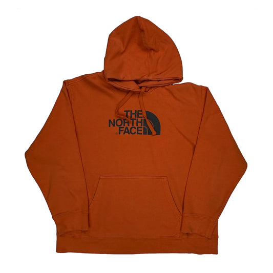 The North Face Hoodie - 2XL Orange Cotton
