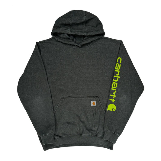 Carhartt Hoodie - Medium Grey Cotton Blend