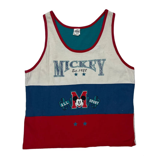 Mickey Mouse Disney Graphic Vest - XL Multicoloured Cotton