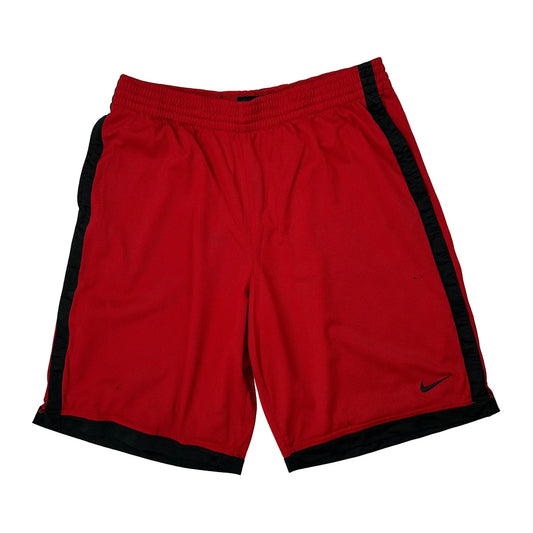 Basketball Nike Sport Shorts - Large Red Polyester