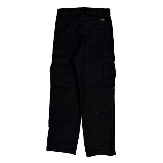 Unbranded Cargo Trousers - 28W 30L Black Cotton