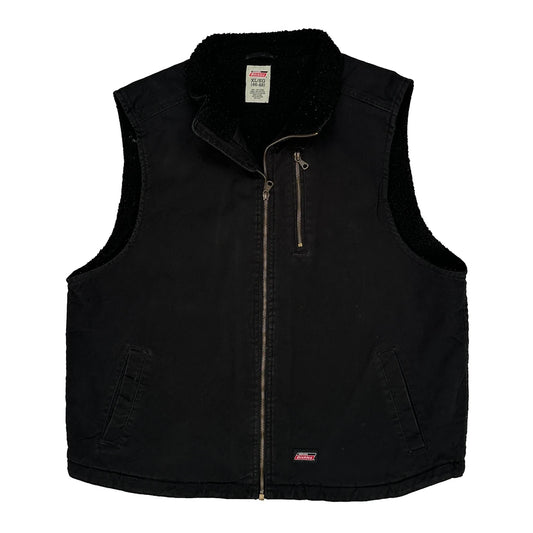 Dickies Sherpa Lined Gilet - XL Black Cotton