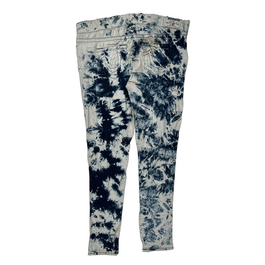 True Religion Tie-Dye Leggings - XL Multicoloured Cotton