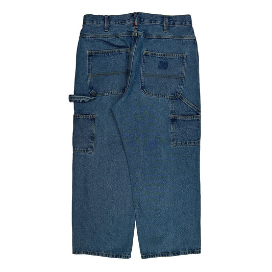 Unbranded Carpenter Jeans - 33W 26L Blue Cotton
