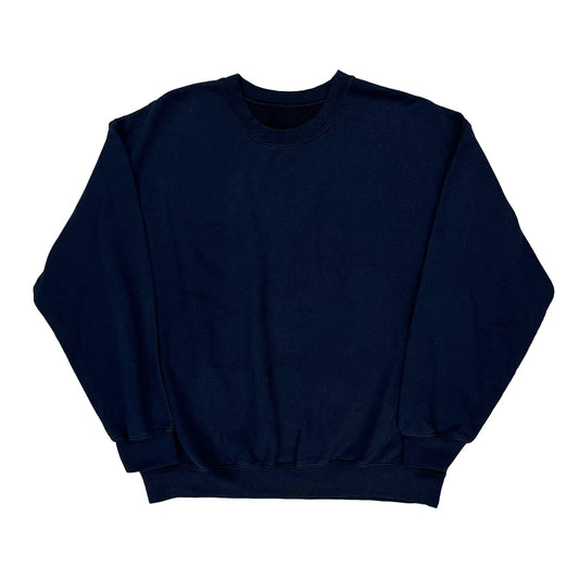 Unbranded Sweatshirt - XL Navy Cotton