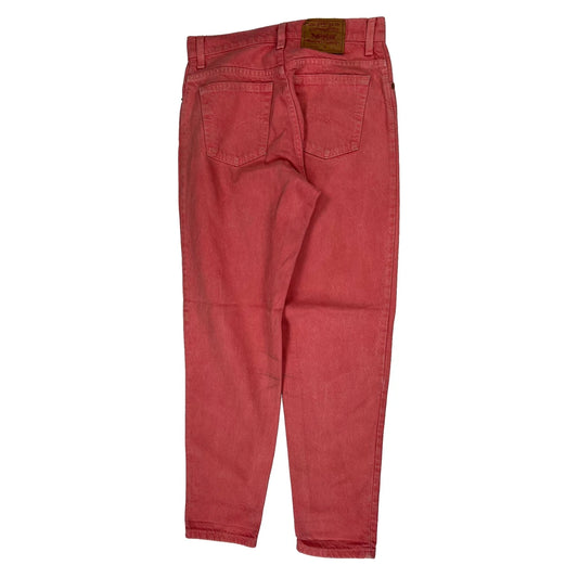 Made In USA Levis Jeans - 30W 28L Red Cotton