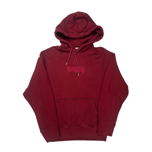 Levis Hoodie - Small Red Cotton