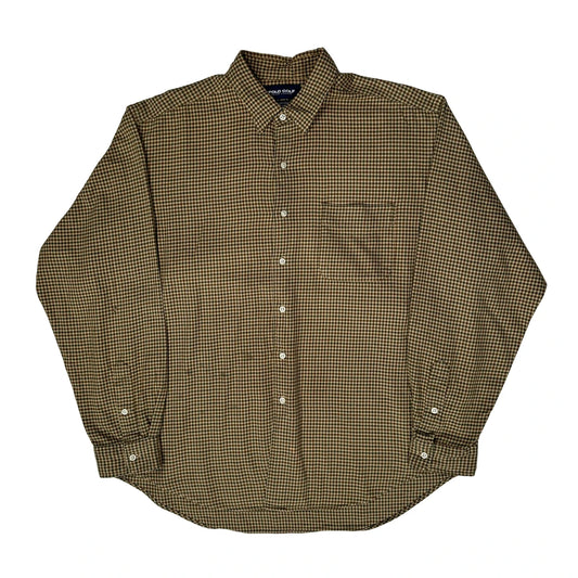 Marlowe Polo By Ralph Lauren Checked Shirt - XL Brown Cotton