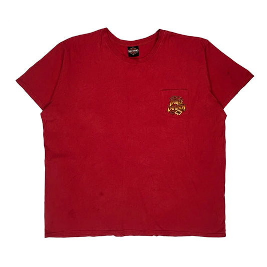 Florida Harley Davidson Graphic T-Shirt - 2XL Red Cotton