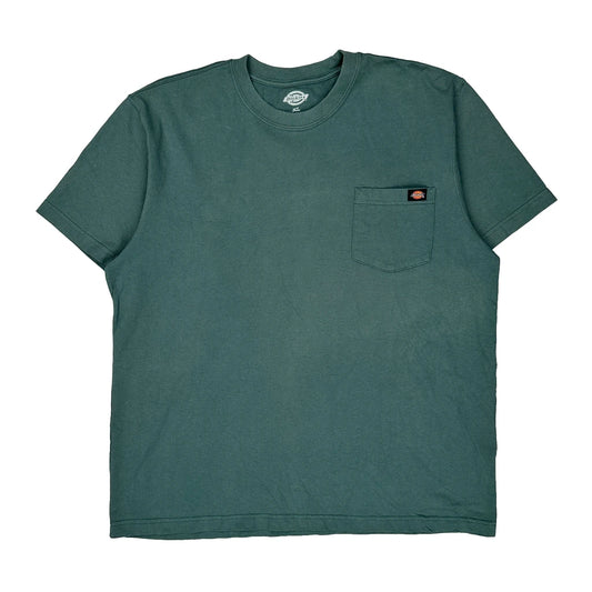 Dickies T-Shirt - XL Green Cotton