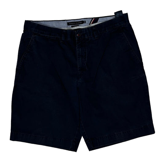 Vintage Tommy Hilfiger Chino Shorts - 35W 10L Navy Cotton
